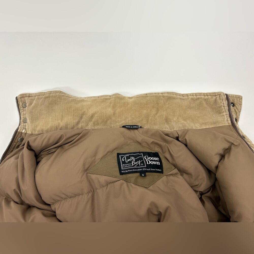 Vintage Turtle Bay Goose Down Mens Puffer Coat Jacket Size Small - Picture 15 of 16